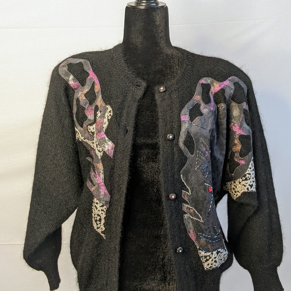 Vintage knit sweater - Picture 4 of 5